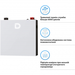 Акумулятор Dyness LiFePO4 48V (48V/100Ah/5120Wh) (DL5.0C Pro)