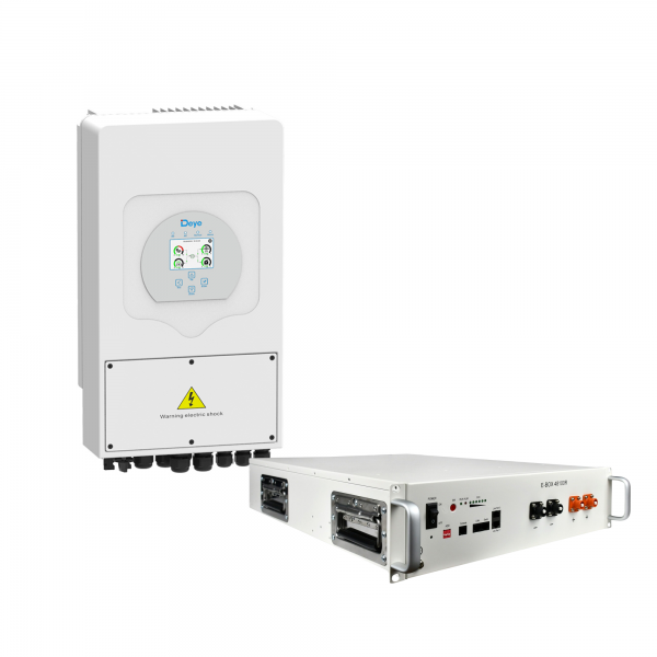 Комплект резервного живлення Deye SUN-6K-SG05LP1-EU + PYTES E-BOX 48100R