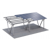 Карпорт 60 кв.м з сонячними панелями Trina Solar 575W
