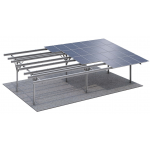 Карпорт 85 кв.м з сонячними панелями Trina Solar 575W