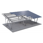 Карпорт 128 кв.м з сонячними панелями Trina Solar 575W