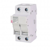 Тримач циліндричних запобіжників EFH 10 2P 25A 1000V DC ETI (002540203)