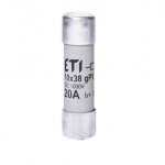 Плавкий запобіжник ETI 20A gPV CH10x38 DC 1000V (10kA) постійний струм (002625085)