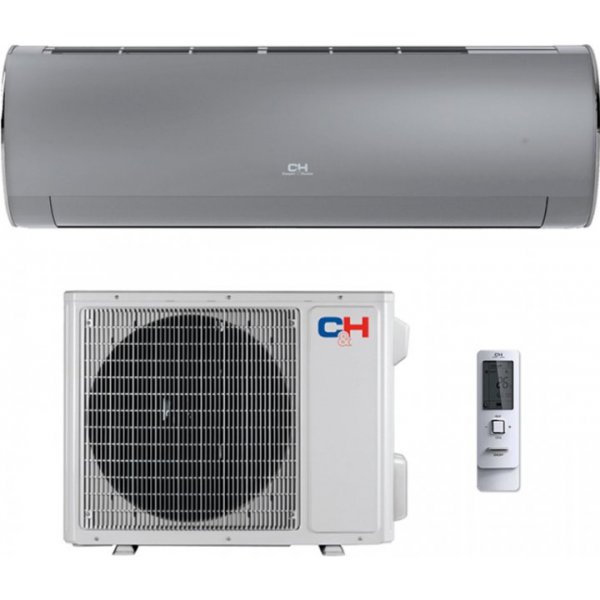 Кондиционер Cooper&Hunter Daytona Inverter Silver Wi-Fi CH-S24FTXD-SC