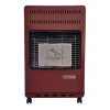 Газовый конвектор FORMET RS-42F Бордовый с шлангом и редуктором / 4.2 кВт