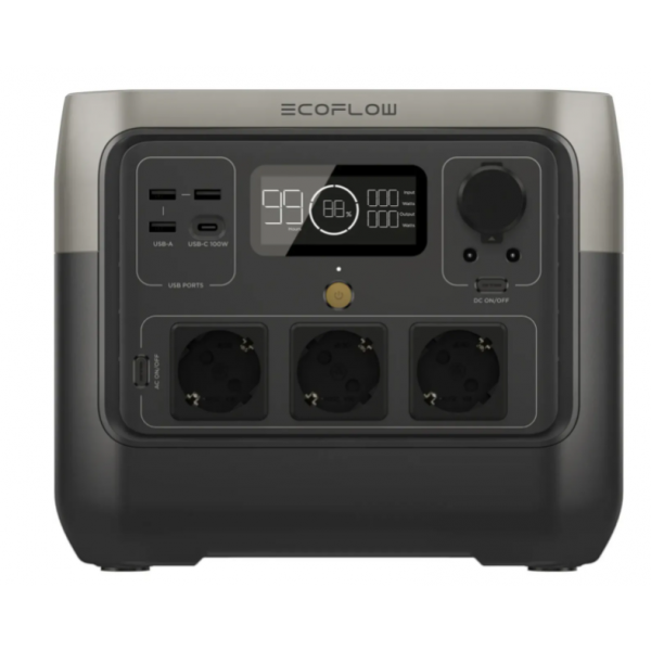 Портативная зарядная станция EcoFlow RIVER 2 Pro (768 Вт·ч / 800 Вт)