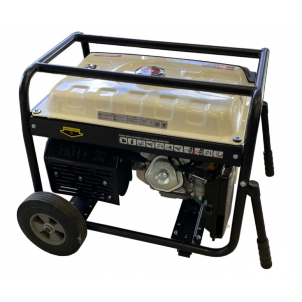 Бензиновый генератор 1 фазный Gucbir GJB7500-E Комбинированный запуск / 7 kWa