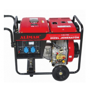 Дизельный генератор 1 фазный Alimar ALM-D-5000ME Комбинированный запуск / 5.5 kWa
