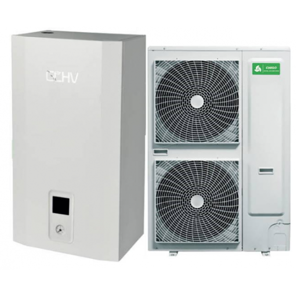 Інверторний тепловий насос Chigo CLP-V16HW/DZR4 GCHV 16кВт SPLIT 380В