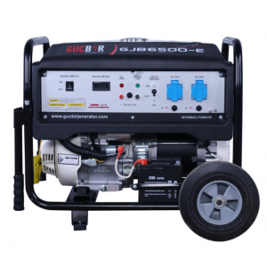 Бензиновый генератор 1 фазный Gucbir GJB6500-E Комбинированный запуск / 5.5 kWa