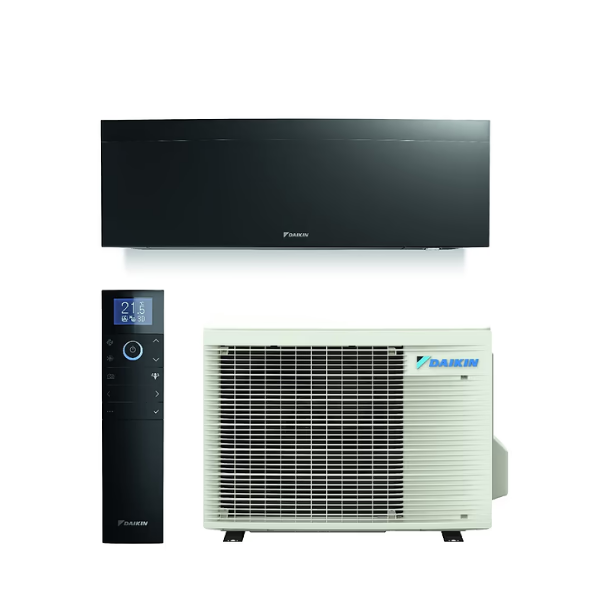 Кондиціонер Daikin Emura 3 Black Inverter Wi-Fi FTXJ25AB / RXJ25A