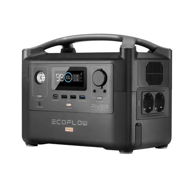 Портативная зарядная станция EcoFlow RIVER Pro (720 Вт·ч / 600 Вт)