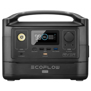 Портативная зарядная станция EcoFlow RIVER Max (576 Вт·ч / 600 Вт)