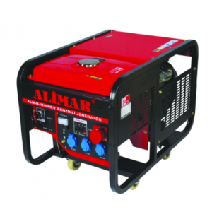 Бензиновый генератор 1/3 фазный Alimar ALM-B-11000TE Комбинированный запуск / 11 kWa