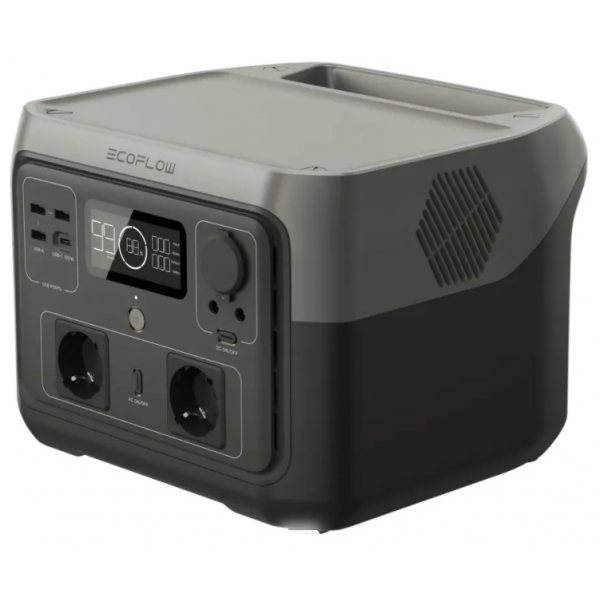 Портативная зарядная станция EcoFlow RIVER 2 Max (512 Вт·ч / 500 Вт)