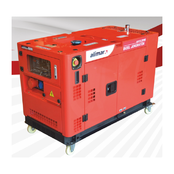 Дизельний генератор 1 фазний Alimar ALM-DS-12000ME Електрозапуск / 12 kWa