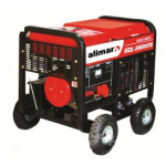 Дизельный генератор 1 фазный Alimar ALM-D-13500ME Комбинированный запуск / 13.5 kWa