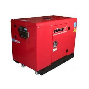 Дизельний генератор 1 фазний Alimar ALM-DS-13500ME Електрозапуск / 13.5 kWa