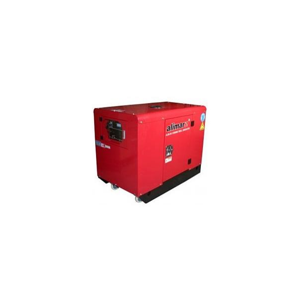 Дизельний генератор 1 фазний Alimar ALM-DS-13500ME Електрозапуск / 13.5 kWa