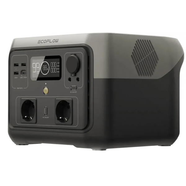 Портативная зарядная станция EcoFlow RIVER 2 Max (512 Вт·ч / 500 Вт)