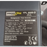 Дизельный генератор 3 фазный Scheppach PROFILINE YPL-6000-D Электрозапуск / 5 kW
