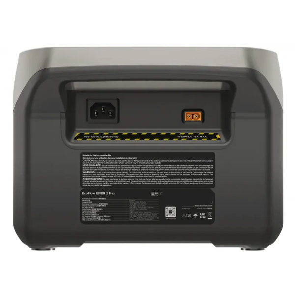 Портативная зарядная станция EcoFlow RIVER 2 Max (512 Вт·ч / 500 Вт)