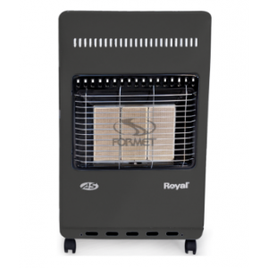 Газовый конвектор FORMET RS-42 Серый с шлангом и редуктором / 4.2 кВт