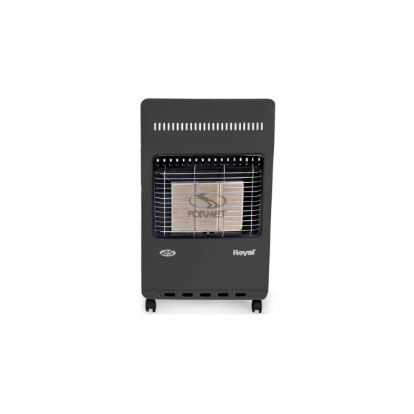 Газовый конвектор FORMET RS-42 Серый с шлангом и редуктором / 4.2 кВт