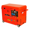 Дизельний генератор 1 фазний Alimar ALM-DS-7000ME Електрозапуск / 7 kWa