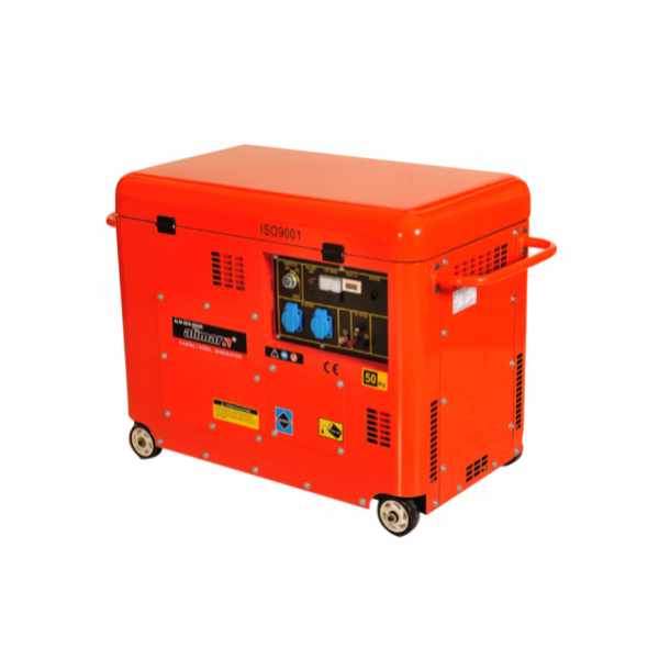 Дизельний генератор 1 фазний Alimar ALM-DS-7000ME Електрозапуск / 7 kWa