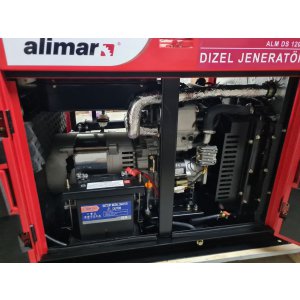 Дизельний генератор 1 фазний Alimar ALM-DS-12000ME Електрозапуск / 12 kWa