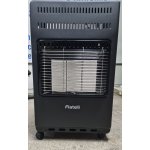 Газовый конвектор FLATELLI RS-42 Чёрный с шлангом и редуктором / 4.2 кВт