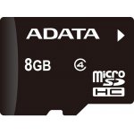 Карта памяти ADATA microSDHC class 4 8Gb