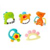 Набор погремушек Hola Toys Динозавры, 5 шт. в коробке (1109)
