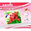 Роспись по холсту "Яркая птичка"