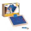 Магнитный планшет Guidecraft Manipulatives для рисования, с шаблонами и ручкой (G99971)