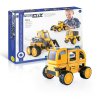 Магнитный конструктор Guidecraft PowerClix Строительная техника, 55 деталей (G9460)