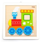 Набор для творчества Viga Toys Картина своими руками Паровозик (50686)