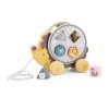 Деревянная каталка-сортер Viga Toys PolarB Ежик (44025)