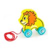 Деревянная каталка Viga Toys Лев (50090)