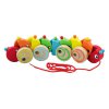 Деревянная каталка Viga Toys Гусеничка (59950)