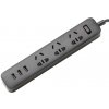 Удлинитель Xiaomi Mi Power Strip 3 Sockets/3 USB ports Black