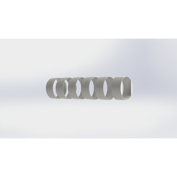 Пластикове кільце для подовження труби рекуператора Ventoxx Comfort