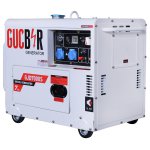 Дизельний генератор 1 фазний Gucbir GJD7000S Електрозапуск / 7 kWa