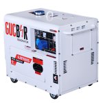 Дизельний генератор 1 фазний Gucbir GJD7000S Електрозапуск / 7 kWa
