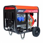 Дизельный генератор 1 фазный Alimar ALM-D-7500ME Комбинированный запуск / 7 kWa