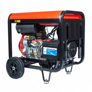 Дизельный генератор 1 фазный Alimar ALM-D-7500ME Комбинированный запуск / 7 kWa