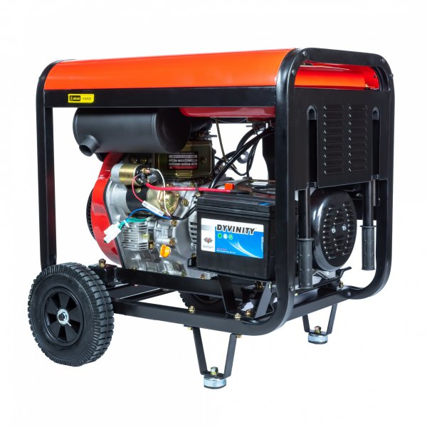 Дизельный генератор 1 фазный Alimar ALM-D-7500ME Комбинированный запуск / 7 kWa