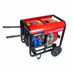 Дизельный генератор 1 фазный Alimar ALM-D-7500ME Комбинированный запуск / 7 kWa