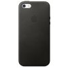 Чехол-накладка Apple Leather Case iPhone 5/5s/SE Black